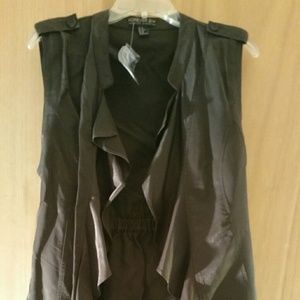 Forever 21 Dark Green Vest
